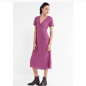 Urban outfitters Button down wrap dress